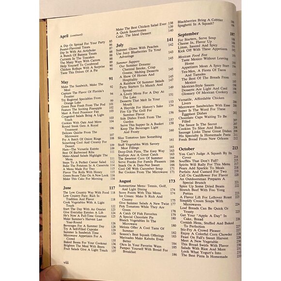 Vtg Southern Living 1980 & 1983 Ann. Recipes Cookbooks:Over 1400+ Pages Recipes - Picture 5 of 13